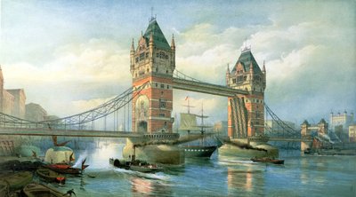 Il Tower Bridge, Londra da English School